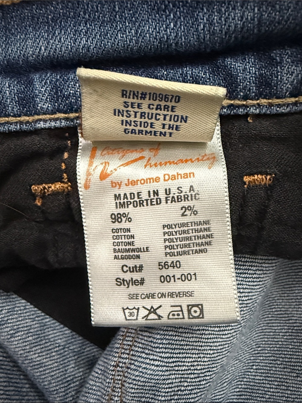 Citizens of Humanity Kelly #001 Low Waist Bootcut Jeans 29 Stretch USA - Picture 8 of 11